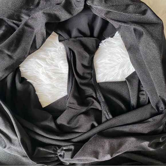 Sea by Monif C. One Piece Swimsuit Cutout Front Black New Womens Plus Size 24W - Picture 8 of 10